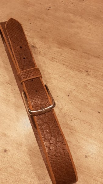 Soccx KOŽENÝ PÁSEK  SCU-9999-8124