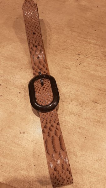 Soccx KOŽENÝ PÁSEK  SCU-9999-8130